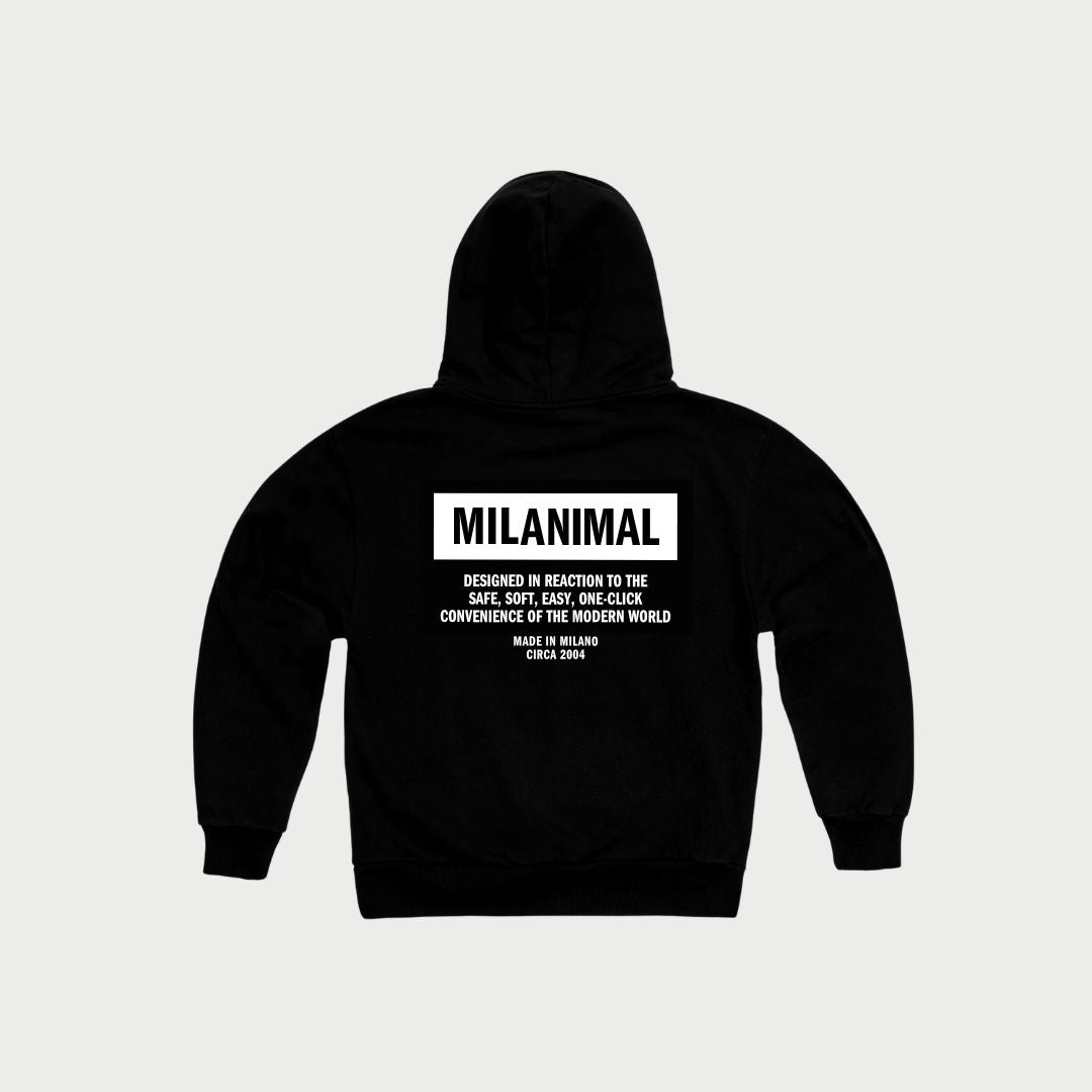 product-color-MILANIMAL MOTTO HOODIE